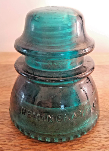 Hemingray glass insulator - hemingray, 42