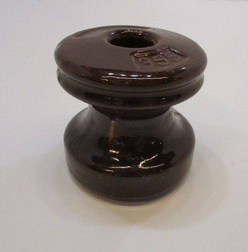 Old peirce 355 brown porcelain - old,