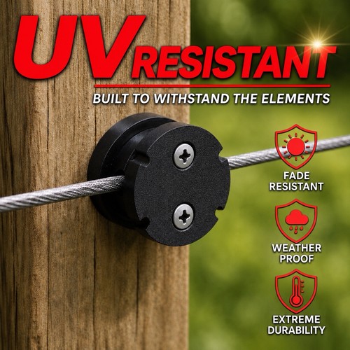 Electric fence insulator - electric,